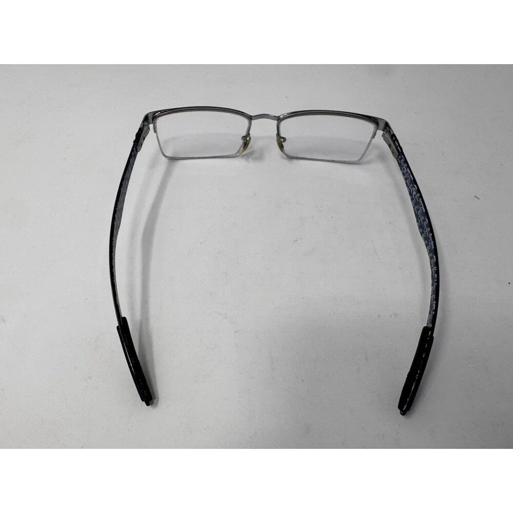 Ray-Ban RB8412 2502 Gunmetal Blue Carbon Fiber Eyeglass Frames 54-17-145 (A)